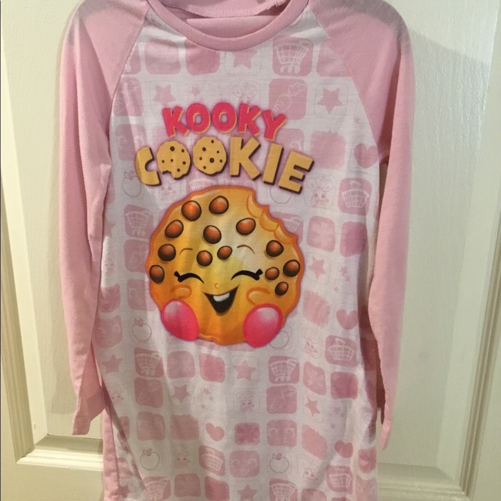 Girls Shopkins nightgown - Kooky Cookie